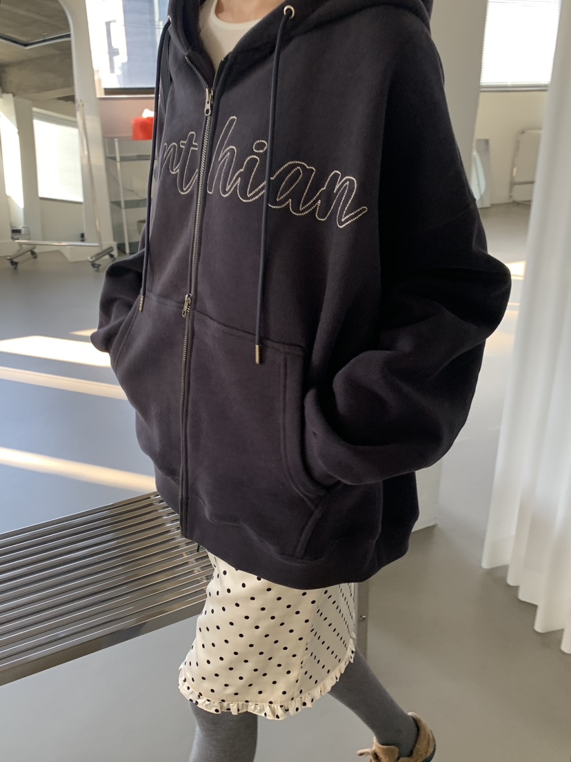 LOGARDEN韓國代購㊣女裝新款人氣25秋冬休閑推薦真品時尚衛衣LO GARDEN衛衣