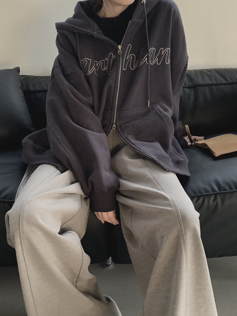 LOGARDEN韓國代購㊣女裝新款人氣25秋冬休閑推薦真品時尚衛衣LO GARDEN衛衣