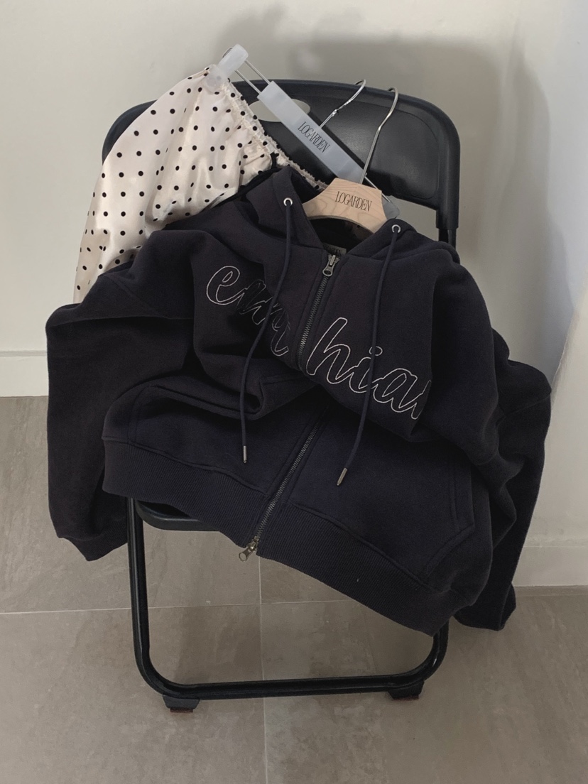 LOGARDEN韓國代購㊣女裝新款人氣25秋冬休閑推薦真品時尚衛衣LO GARDEN衛衣