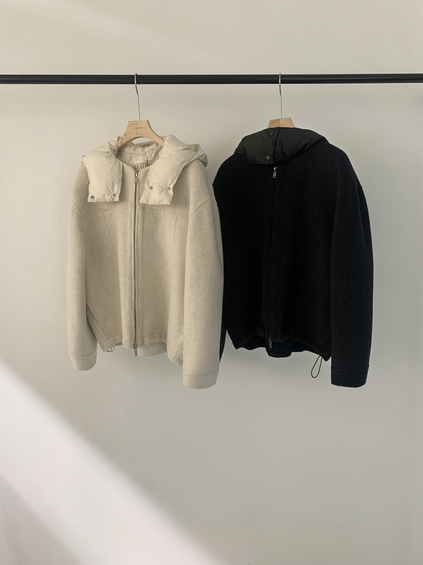 LOGARDEN東大門㊣實拍女裝新款職業休閑25秋冬真品短款棉服LO GARDEN短款棉服