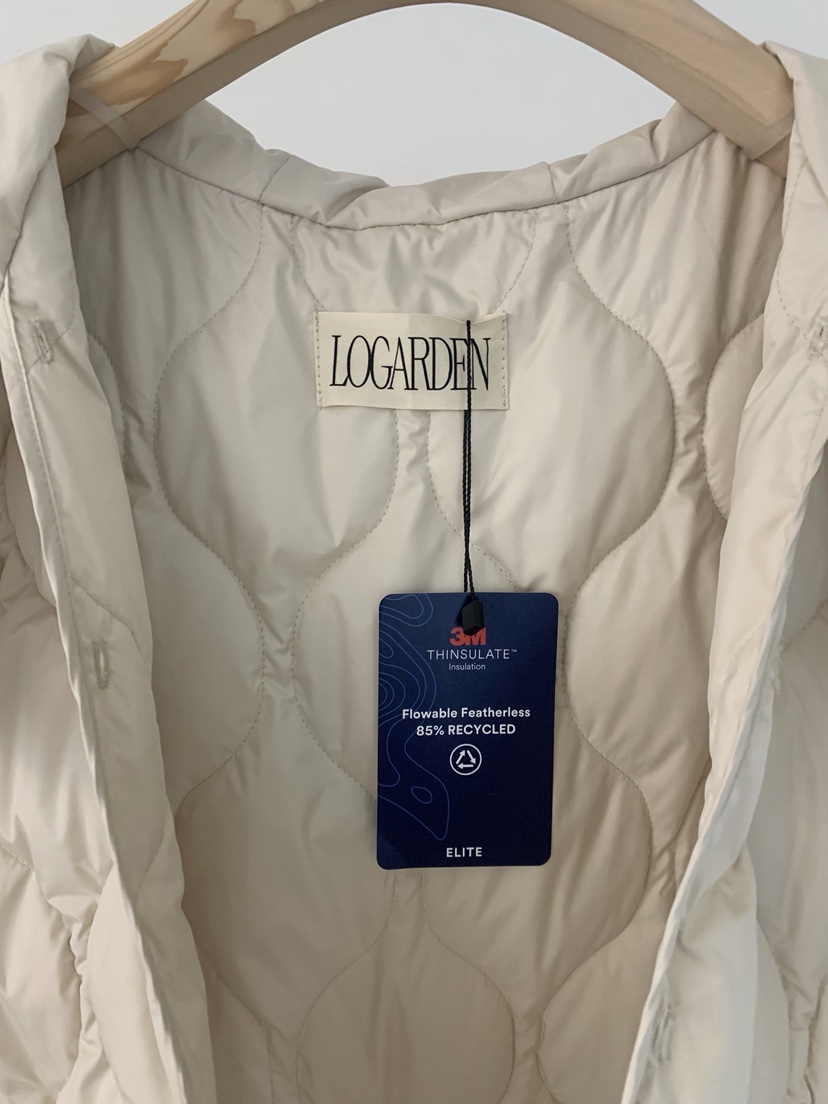 LOGARDEN東大門㊣實拍女裝新款職業休閑25秋冬真品短款棉服LO GARDEN短款棉服