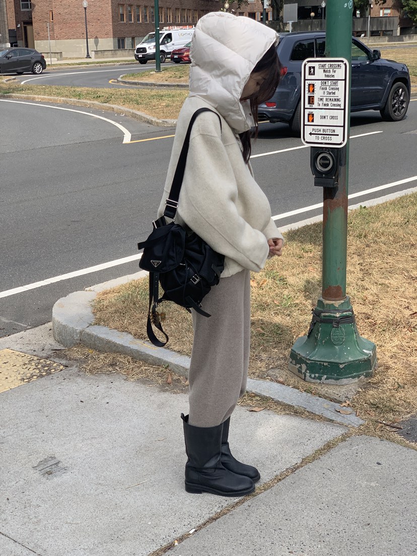 LOGARDEN東大門㊣實拍女裝新款職業休閑25秋冬真品短款棉服LO GARDEN短款棉服