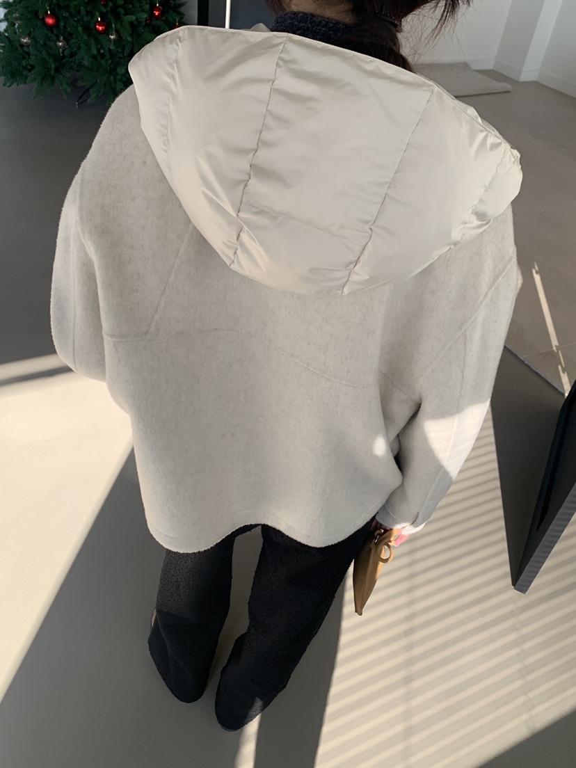 LOGARDEN東大門㊣實拍女裝新款職業休閑25秋冬真品短款棉服LO GARDEN短款棉服