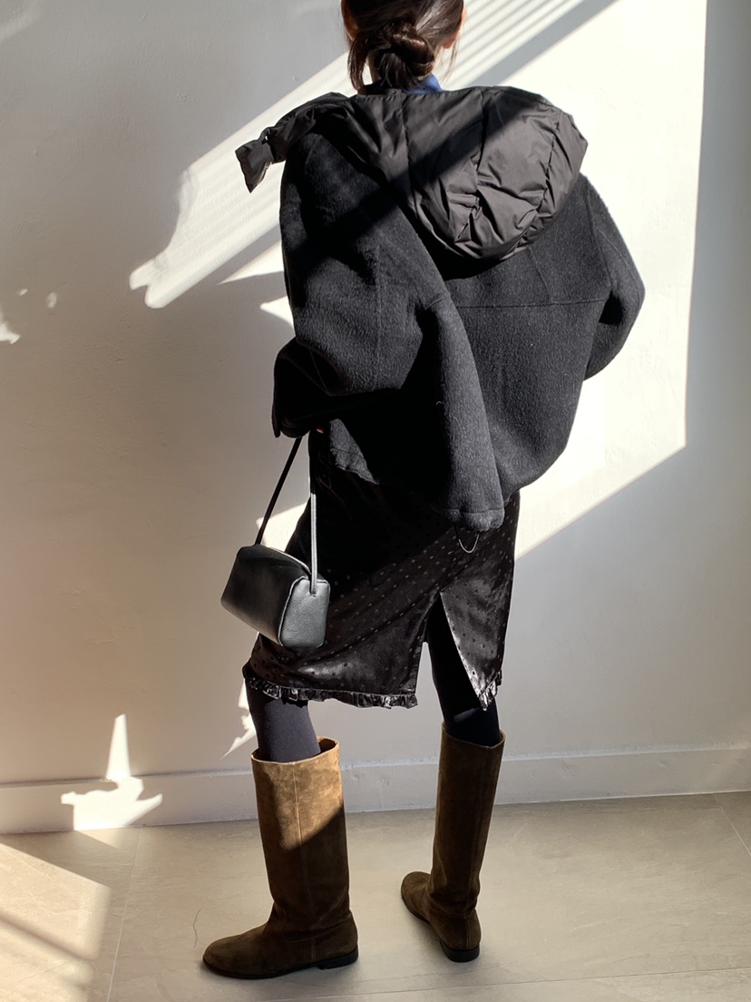 LOGARDEN東大門㊣實拍女裝新款職業休閑25秋冬真品短款棉服LO GARDEN短款棉服