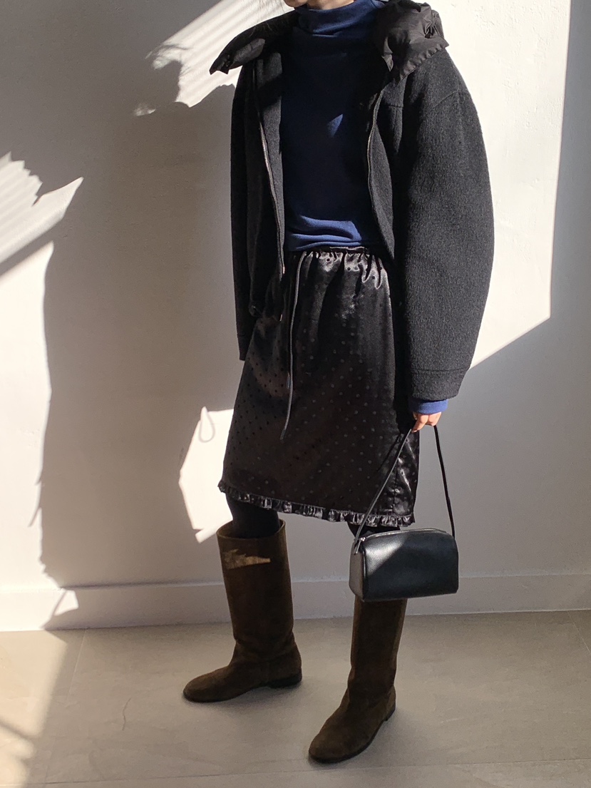 LOGARDEN東大門㊣實拍女裝新款職業休閑25秋冬真品短款棉服LO GARDEN短款棉服