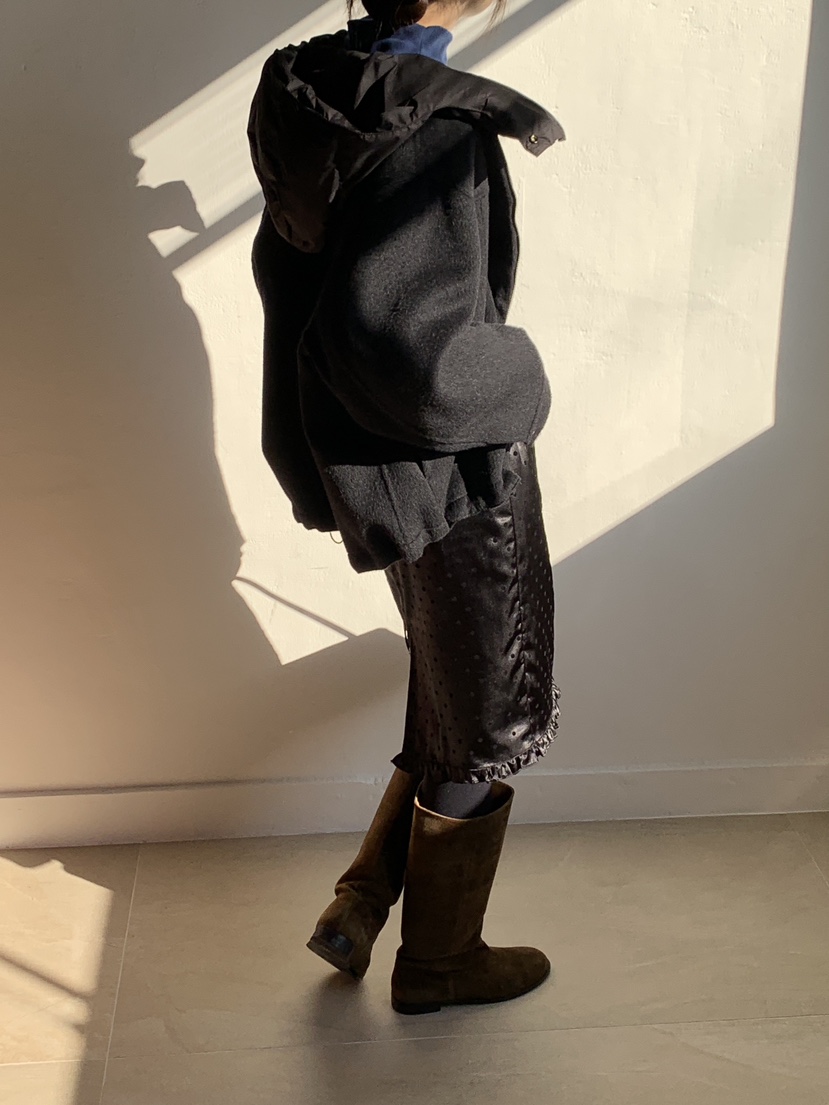 LOGARDEN東大門㊣實拍女裝新款職業休閑25秋冬真品短款棉服LO GARDEN短款棉服