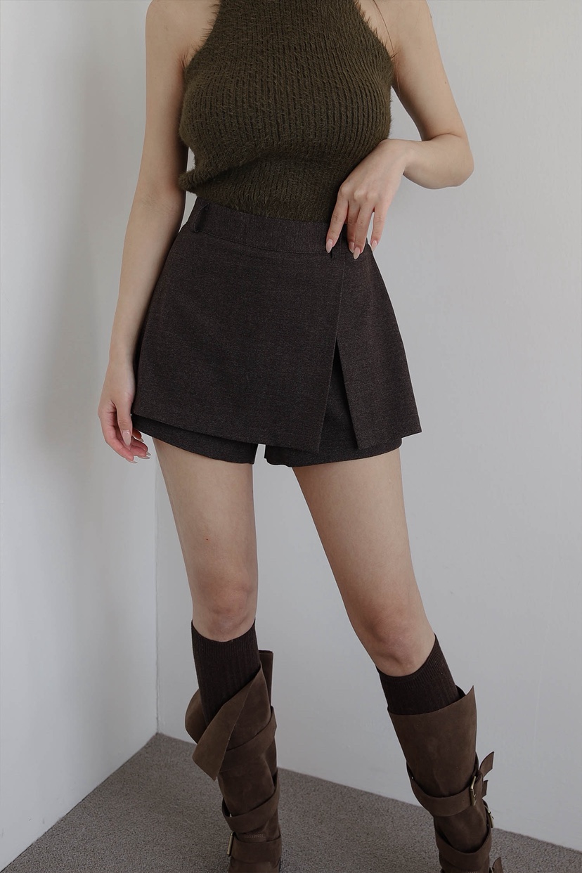 SLIT東大門㊣實拍女裝新款25秋冬時尚職業真品熱賣人氣裙褲SLIT裙褲