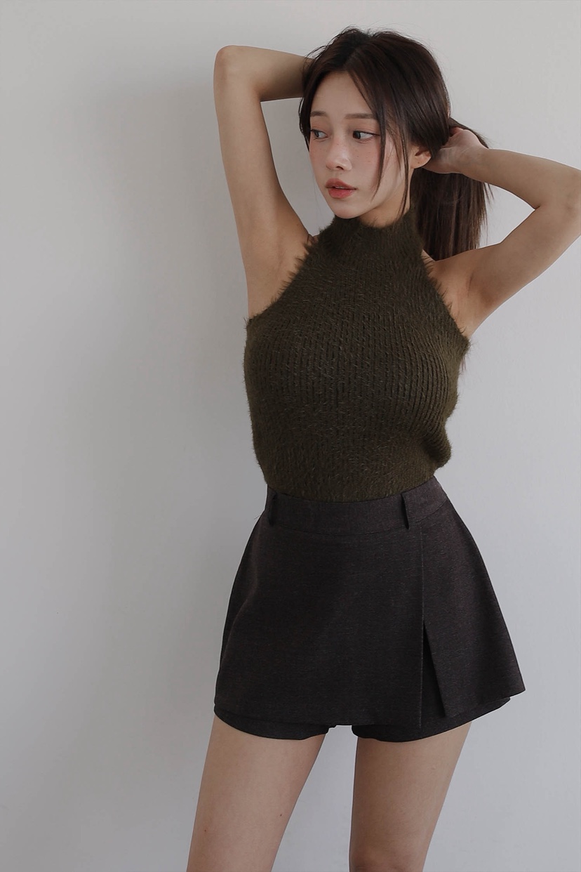 SLIT東大門㊣實拍女裝新款25秋冬時尚職業真品熱賣人氣裙褲SLIT裙褲