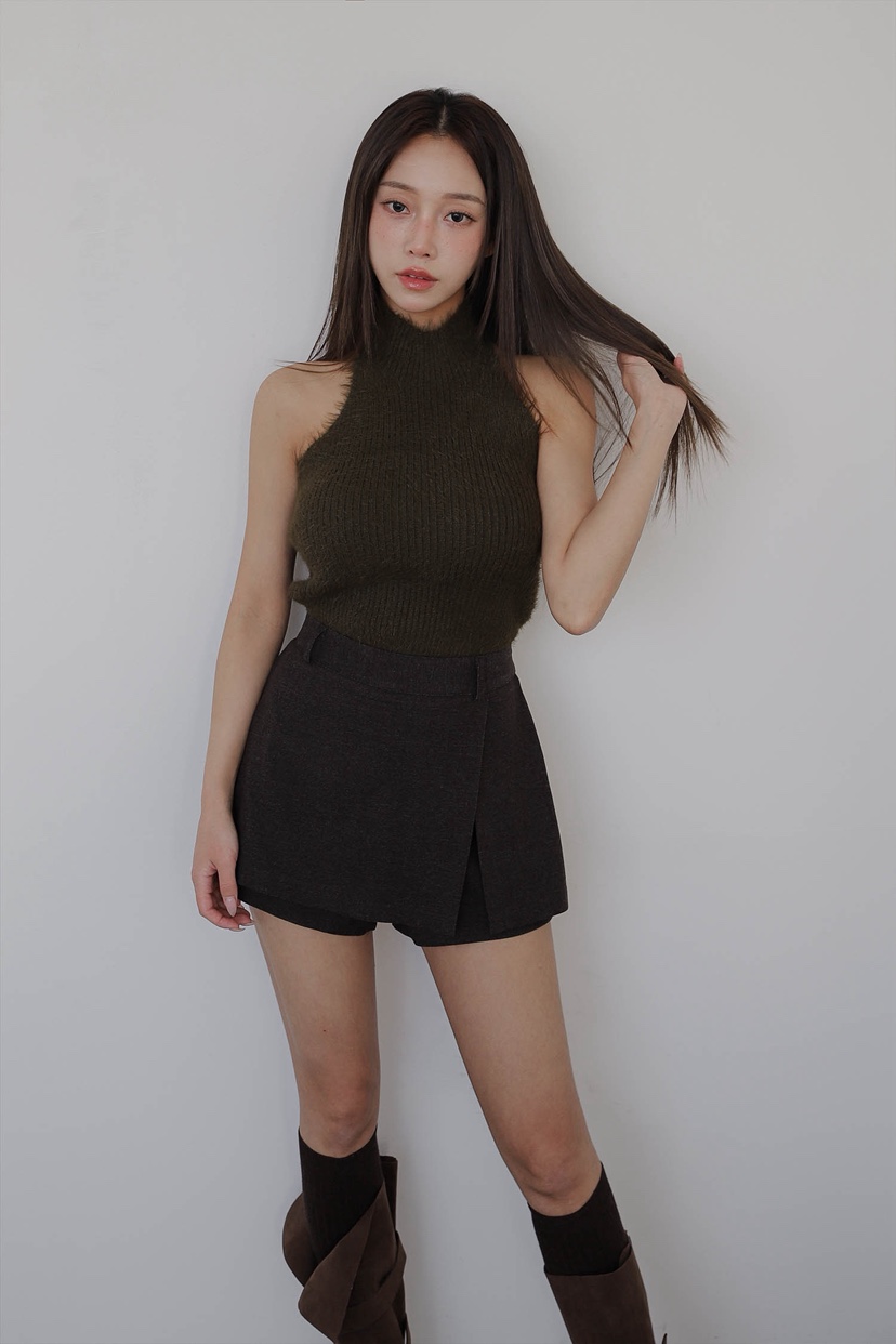 SLIT東大門㊣實拍女裝新款25秋冬時尚職業真品熱賣人氣裙褲SLIT裙褲