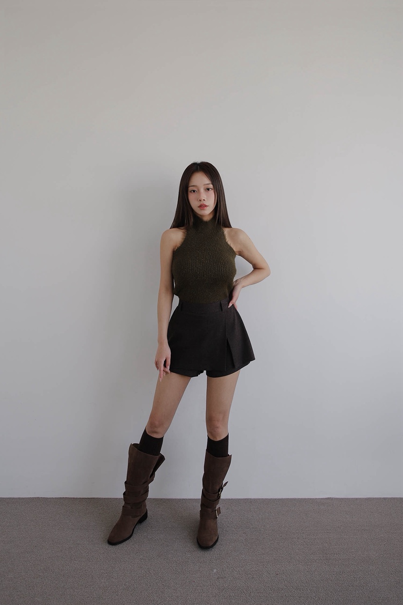 SLIT東大門㊣實拍女裝新款25秋冬時尚職業真品熱賣人氣裙褲SLIT裙褲