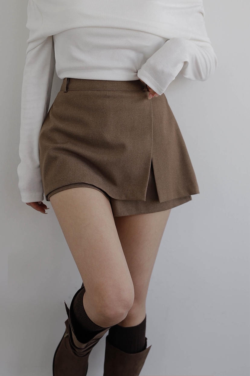 SLIT東大門㊣實拍女裝新款25秋冬時尚職業真品熱賣人氣裙褲SLIT裙褲