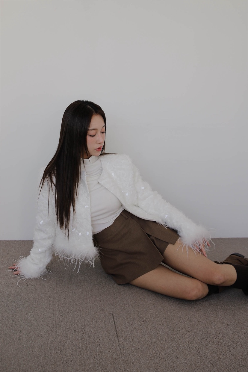 SLIT東大門㊣實拍女裝新款25秋冬時尚職業真品熱賣人氣裙褲SLIT裙褲