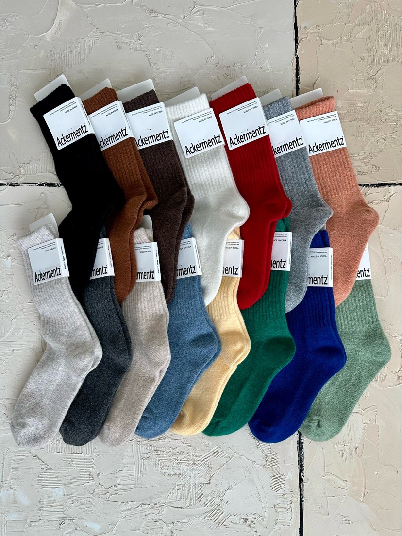 CACTUS-Q韓國代購㊣女士新品真品職業休閑25秋冬推薦襪子羊毛CACTUS十雙起/可混搭襪子