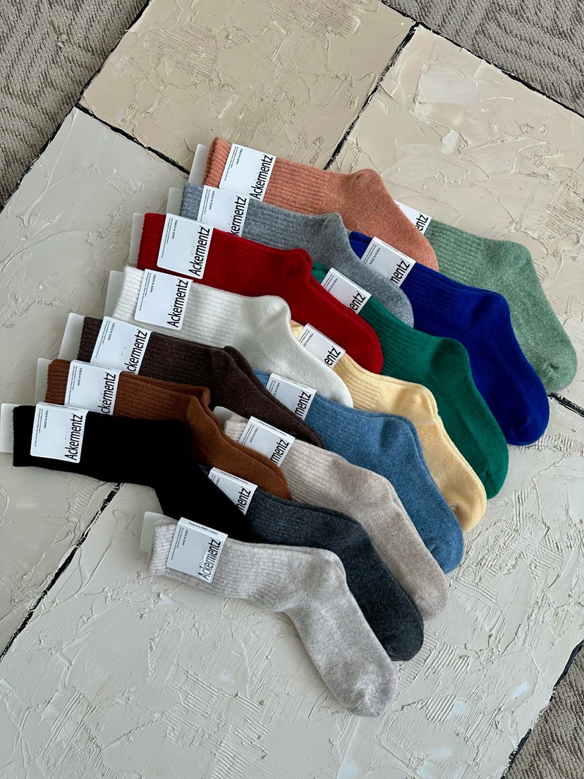 CACTUS-Q韓國代購㊣女士新品真品職業休閑25秋冬推薦襪子羊毛CACTUS十雙起/可混搭襪子