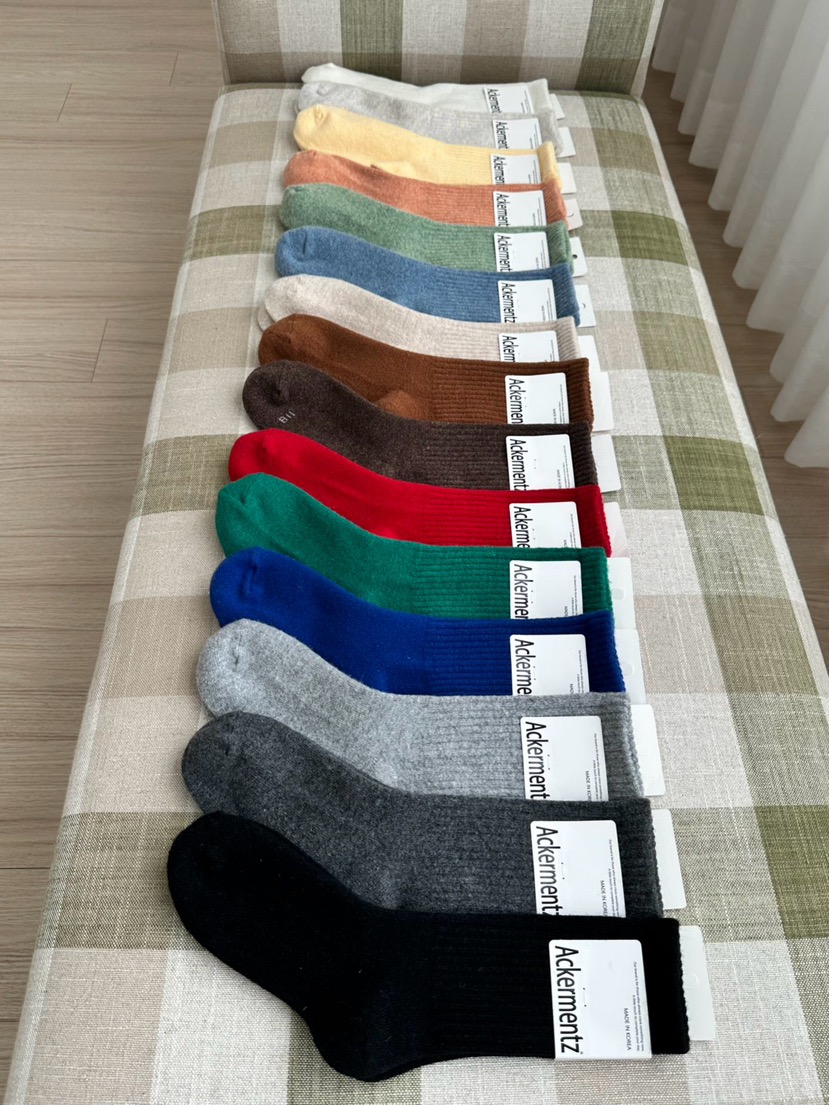 CACTUS-Q韓國代購㊣女士新品真品職業休閑25秋冬推薦襪子羊毛CACTUS十雙起/可混搭襪子