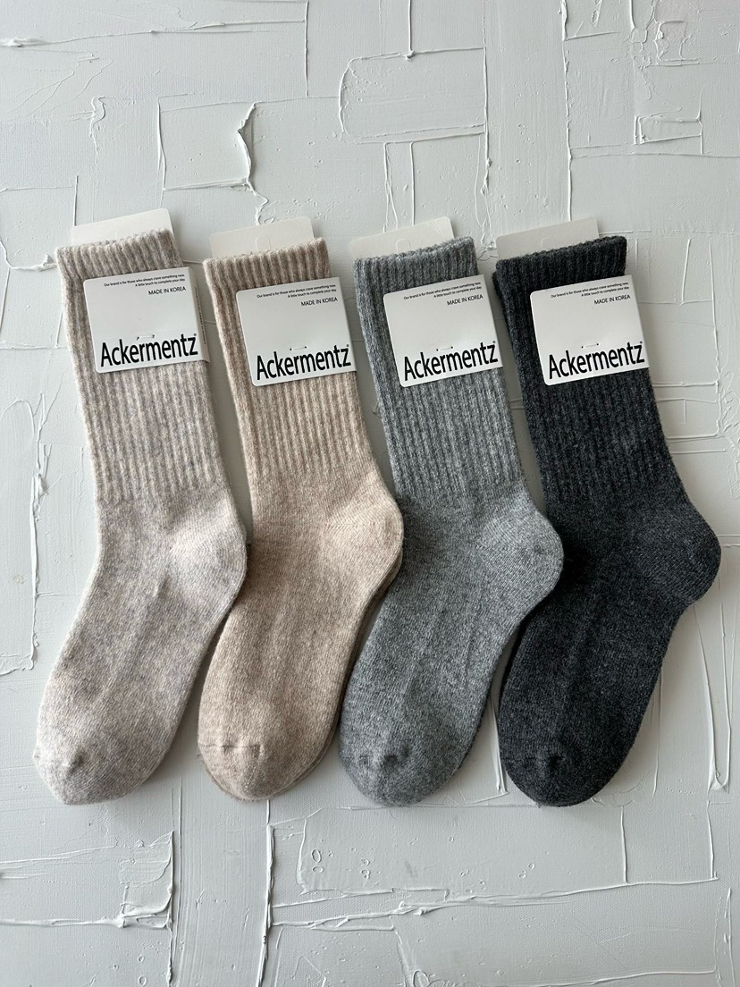 CACTUS-Q韓國代購㊣女士新品真品職業休閑25秋冬推薦襪子羊毛CACTUS十雙起/可混搭襪子