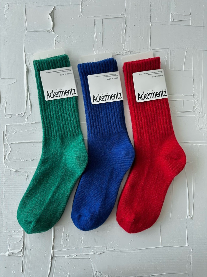 CACTUS-Q韓國代購㊣女士新品真品職業休閑25秋冬推薦襪子羊毛CACTUS十雙起/可混搭襪子