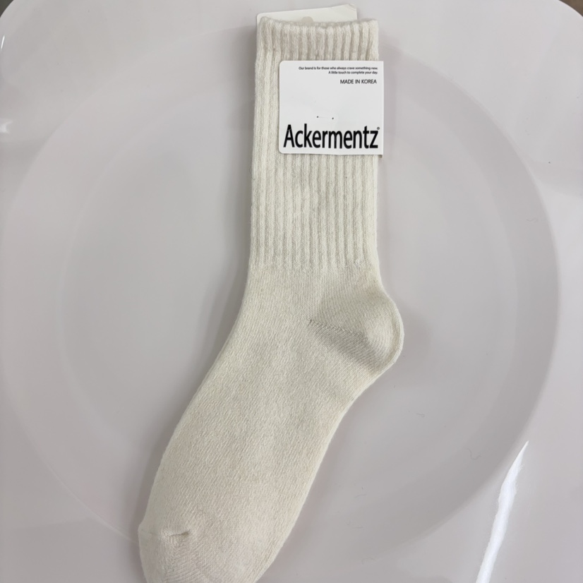 CACTUS-Q韓國代購㊣女士新品真品職業休閑25秋冬推薦襪子羊毛CACTUS十雙起/可混搭襪子圖色1