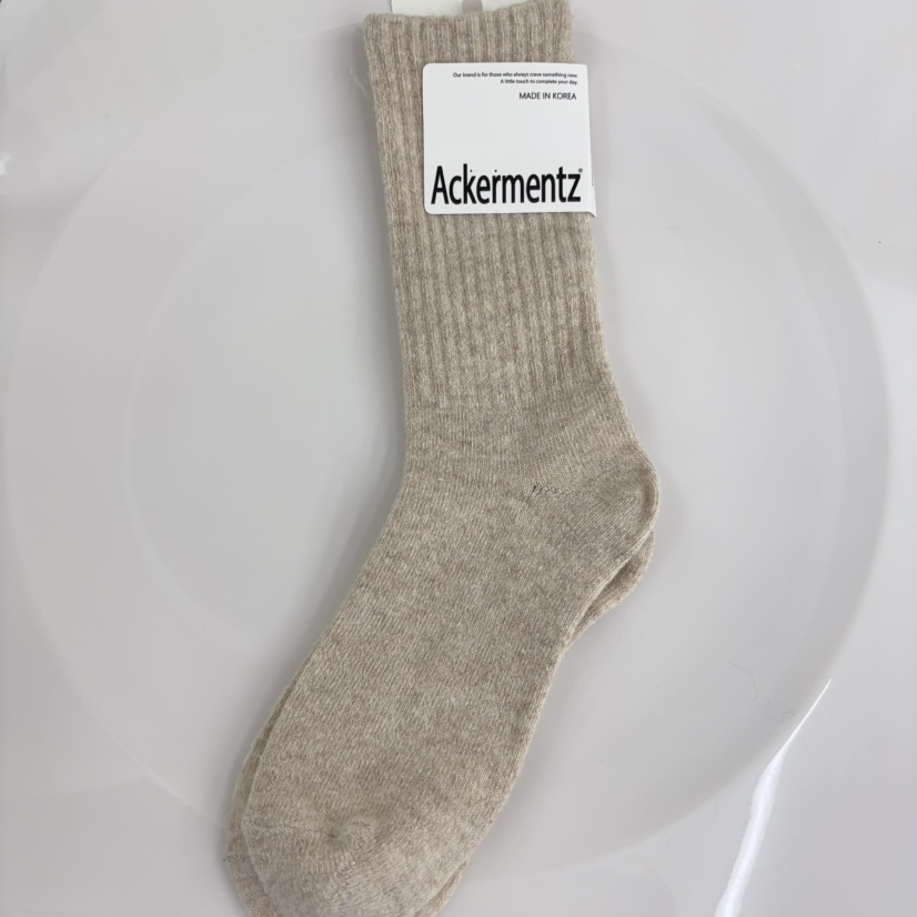 CACTUS-Q韓國代購㊣女士新品真品職業休閑25秋冬推薦襪子羊毛CACTUS十雙起/可混搭襪子圖色2