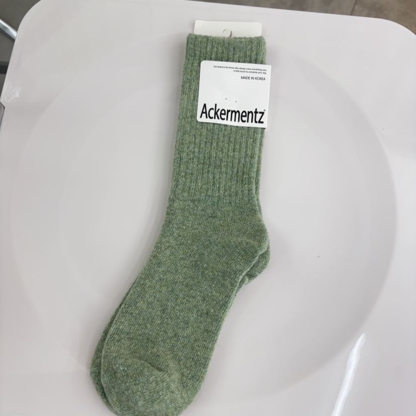 CACTUS-Q韓國代購㊣女士新品真品職業休閑25秋冬推薦襪子羊毛CACTUS十雙起/可混搭襪子圖色6