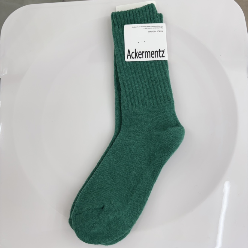 CACTUS-Q韓國代購㊣女士新品真品職業休閑25秋冬推薦襪子羊毛CACTUS十雙起/可混搭襪子圖色10