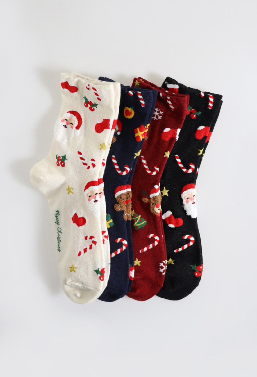 CACTUS-Q東大門㊣實拍女裝新款熱賣人氣職業25秋冬休閑襪子CACTUS十雙起/可混搭襪子