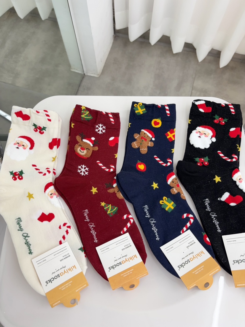 CACTUS-Q東大門㊣實拍女裝新款熱賣人氣職業25秋冬休閑襪子CACTUS十雙起/可混搭襪子