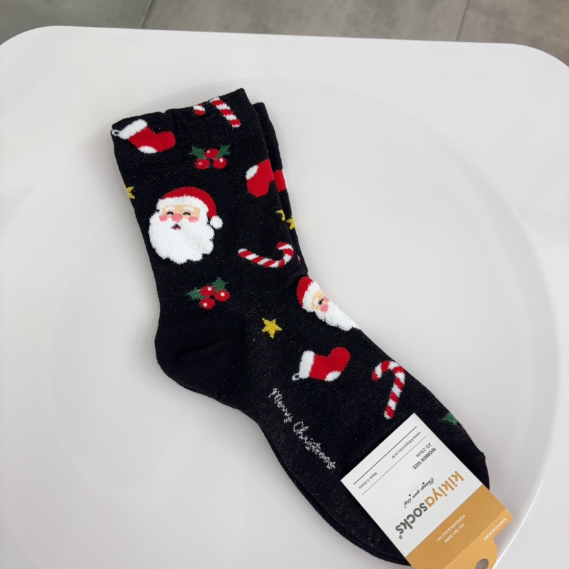 CACTUS-Q東大門㊣實拍女裝新款熱賣人氣職業25秋冬休閑襪子CACTUS十雙起/可混搭襪子圖色4