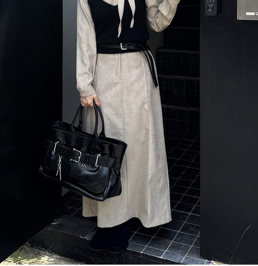 UNA/THE MAY東大門㊣直郵女裝新品真品人氣套裝絨面革套裝THEMAY/UNA套裝