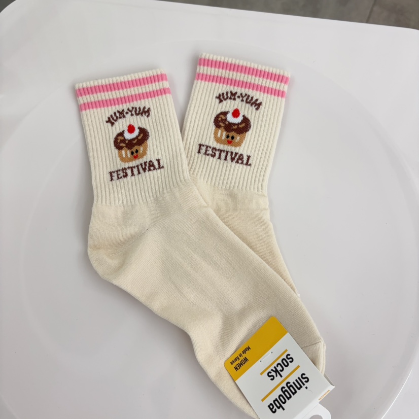 CACTUS-Q東大門㊣代購女士新款熱賣職業時尚真品休閑人氣襪子CACTUS十雙起/可混搭襪子圖色3