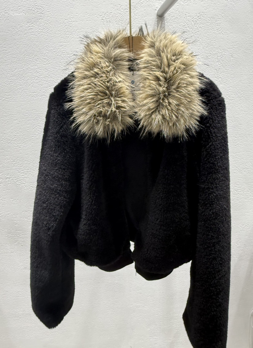 JIMMY東大門㊣實拍女士新品時尚推薦休閑人氣熱賣夾克泰迪熊JIMMY/REMAKE夾克圖色2