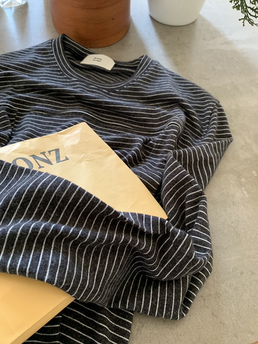 BAKING POWDER韓國直郵㊣女裝新款職業25秋冬休閑真品長袖T恤BAKING POWDER長袖T恤