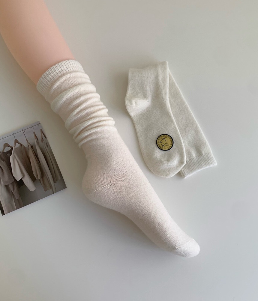 CACTUS-Q韓國直郵㊣女裝新款人氣推薦真品職業25秋冬襪子羊絨CACTUS十雙起/可混搭襪子圖色1