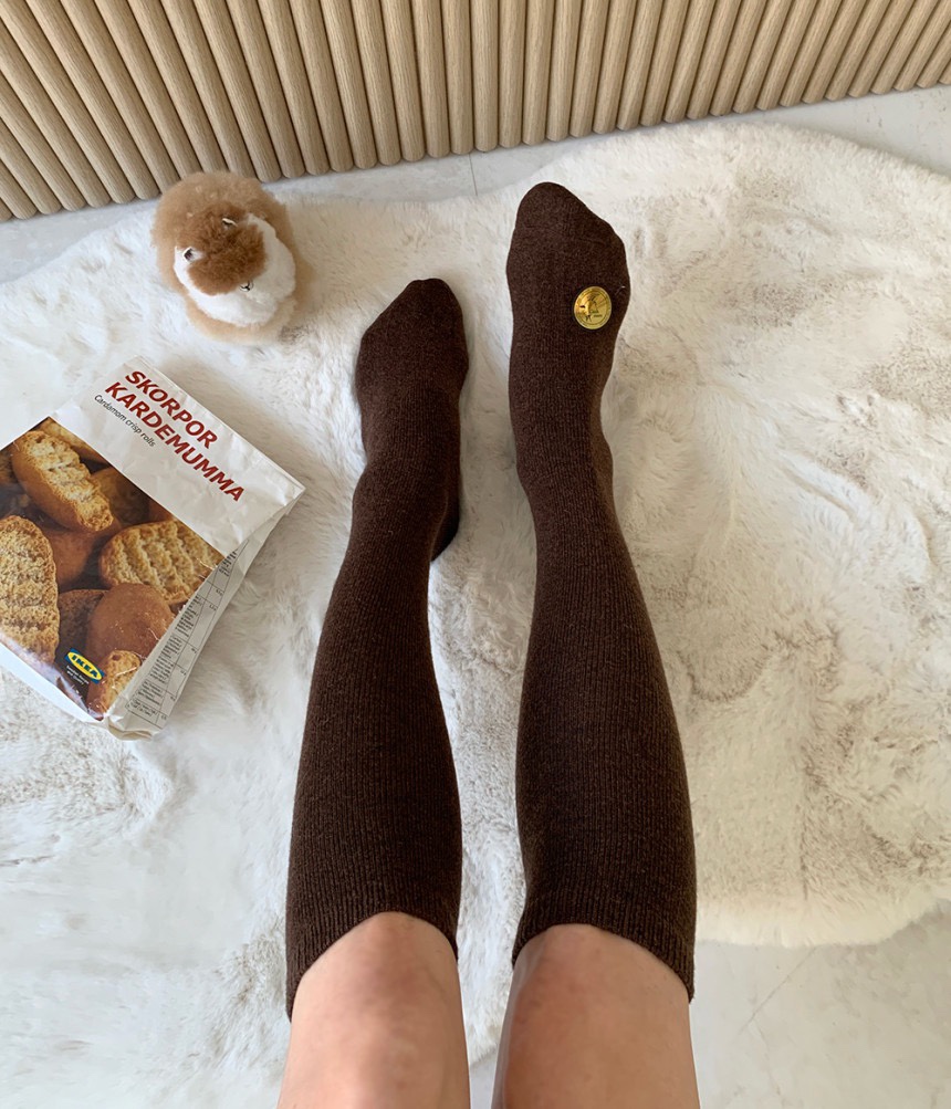 CACTUS-Q韓國直郵㊣女裝新款人氣推薦真品職業25秋冬襪子羊絨CACTUS十雙起/可混搭襪子圖色3