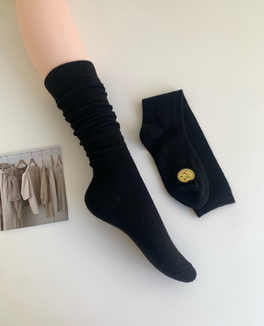 CACTUS-Q韓國直郵㊣女裝新款人氣推薦真品職業25秋冬襪子羊絨CACTUS十雙起/可混搭襪子圖色4