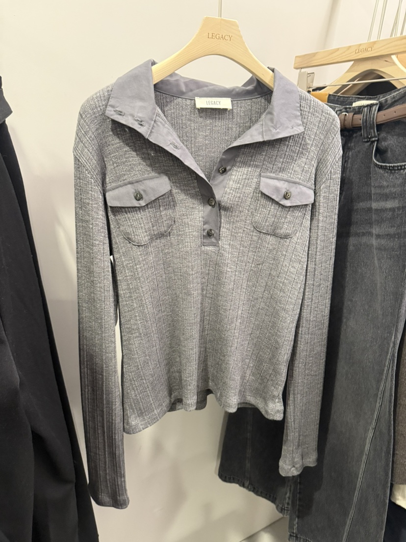 LEGACY東大門㊣直郵女裝新品25秋冬時尚真品人氣推薦長袖T恤LEGACY長袖T恤圖色2