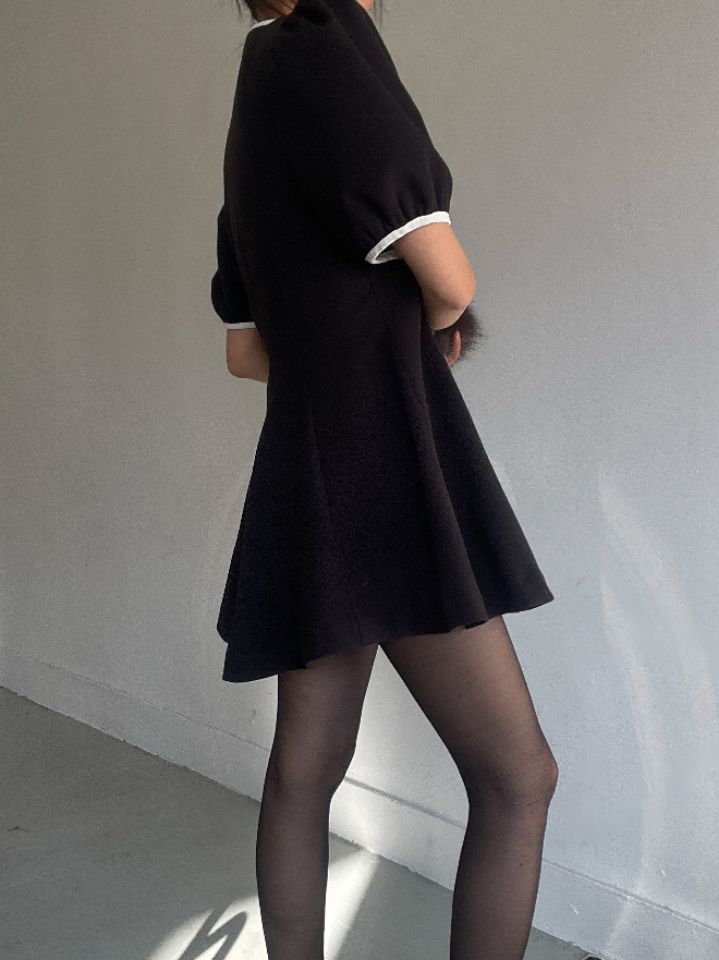 CRONG東大門㊣實拍女裝新品25秋冬真品推薦職業熱賣人氣連衣裙CRONG連衣裙