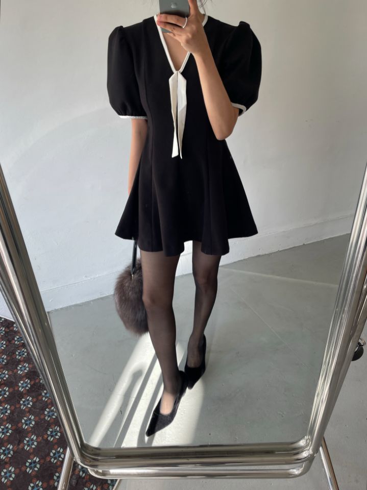 CRONG東大門㊣實拍女裝新品25秋冬真品推薦職業熱賣人氣連衣裙CRONG連衣裙