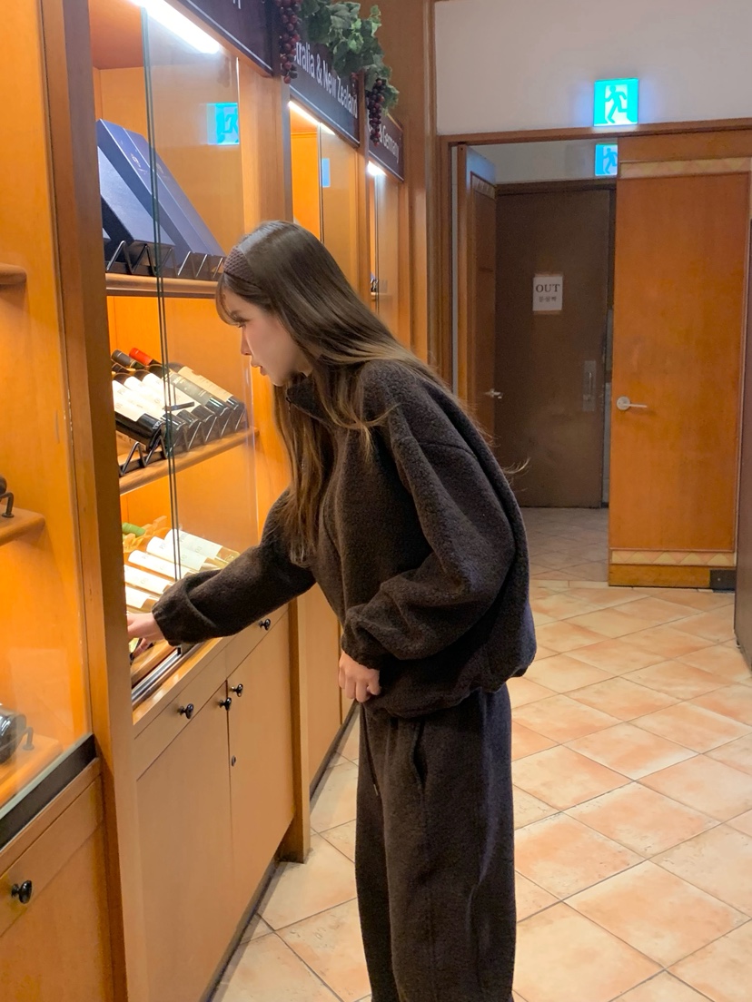 LEGACY東大門㊣實拍女裝新款推薦時尚熱賣25秋冬夾克羊毛拉鏈絨LEGACY夾克