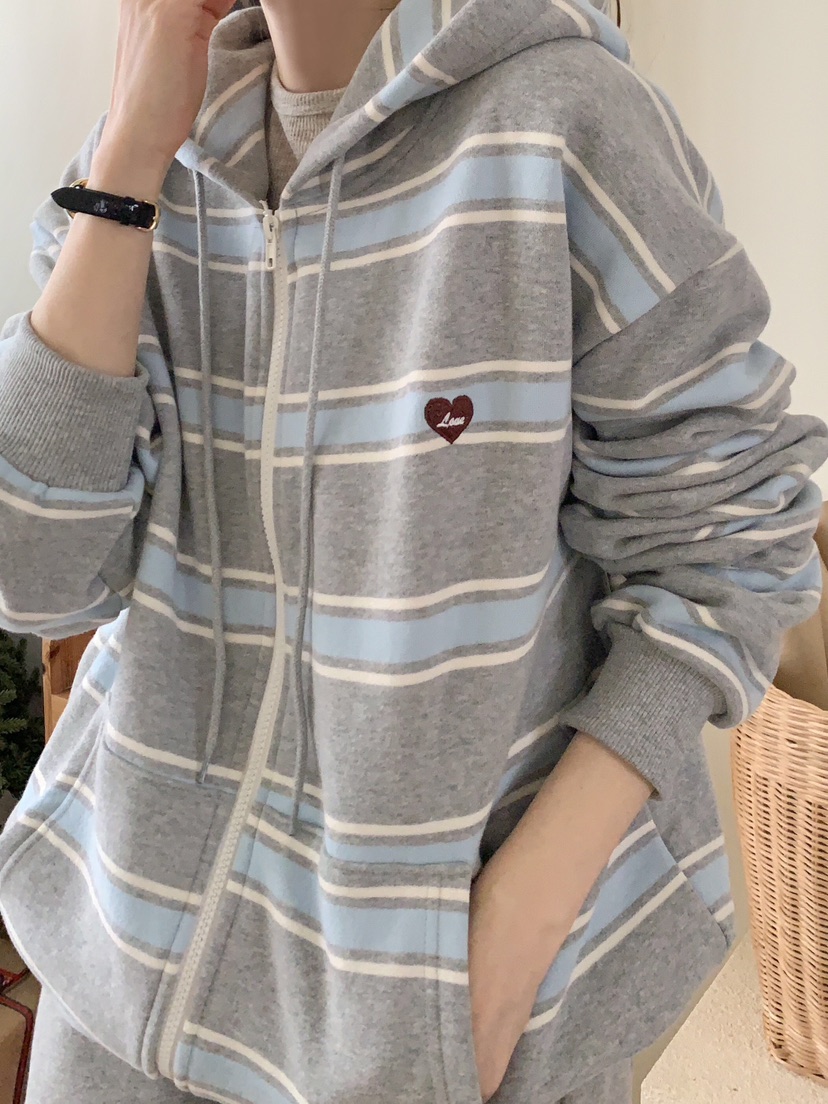 FORMSTUDIO東大門㊣實拍女士新款推薦25秋冬夾克連帽拉鏈衫FORMSTUDIO夾克