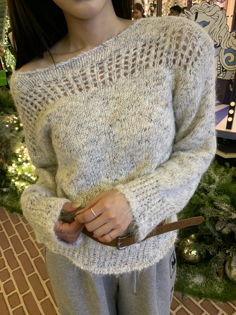 UNA/THE MAY東大門㊣代購女裝新品熱賣休閑人氣針織衫羊毛THEMAY/UNA針織衫