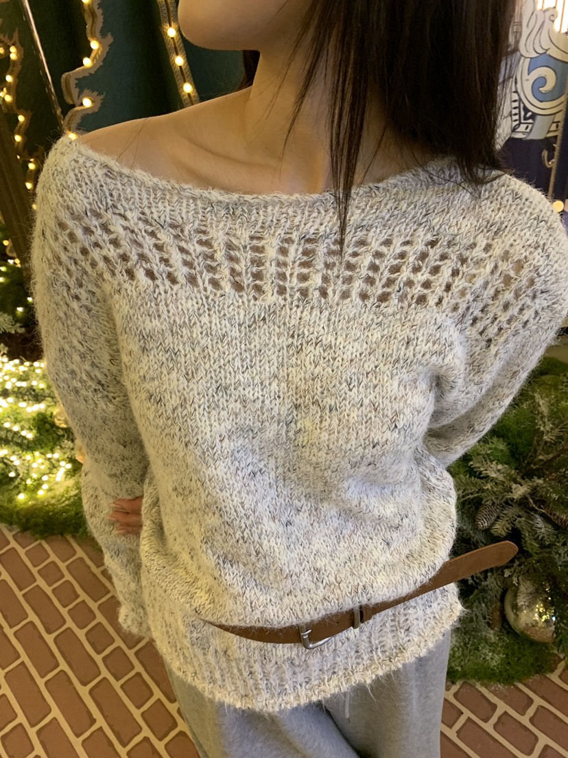 UNA/THE MAY東大門㊣代購女裝新品熱賣休閑人氣針織衫羊毛THEMAY/UNA針織衫圖色1