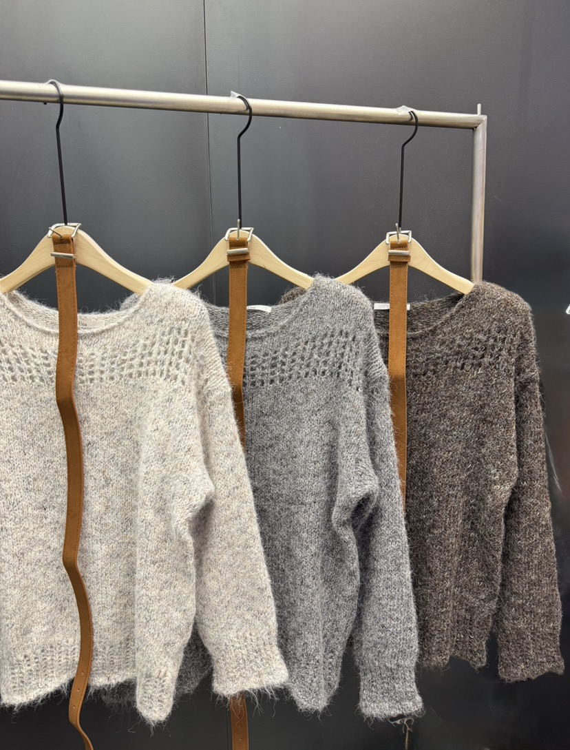 UNA/THE MAY東大門㊣代購女裝新品熱賣休閑人氣針織衫羊毛THEMAY/UNA針織衫圖色2左二色