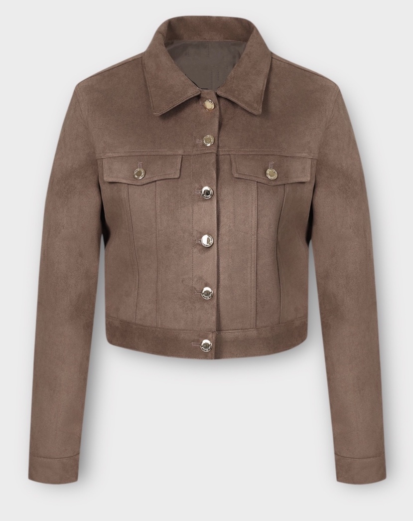 AWESOME-L東大門㊣代購女士新品熱賣職業真品推薦夾克麂皮AWESOME-L夾克圖色1