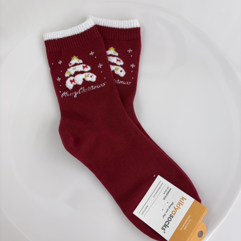 CACTUS-Q韓國代購㊣女士新款真品熱賣休閑人氣25秋冬時尚襪子CACTUS十雙起/可混搭襪子圖色2