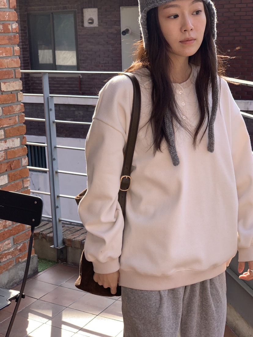 BAKING POWDER東大門㊣代購女士新款休閑時尚熱賣25秋冬衛衣BAKING POWDER衛衣