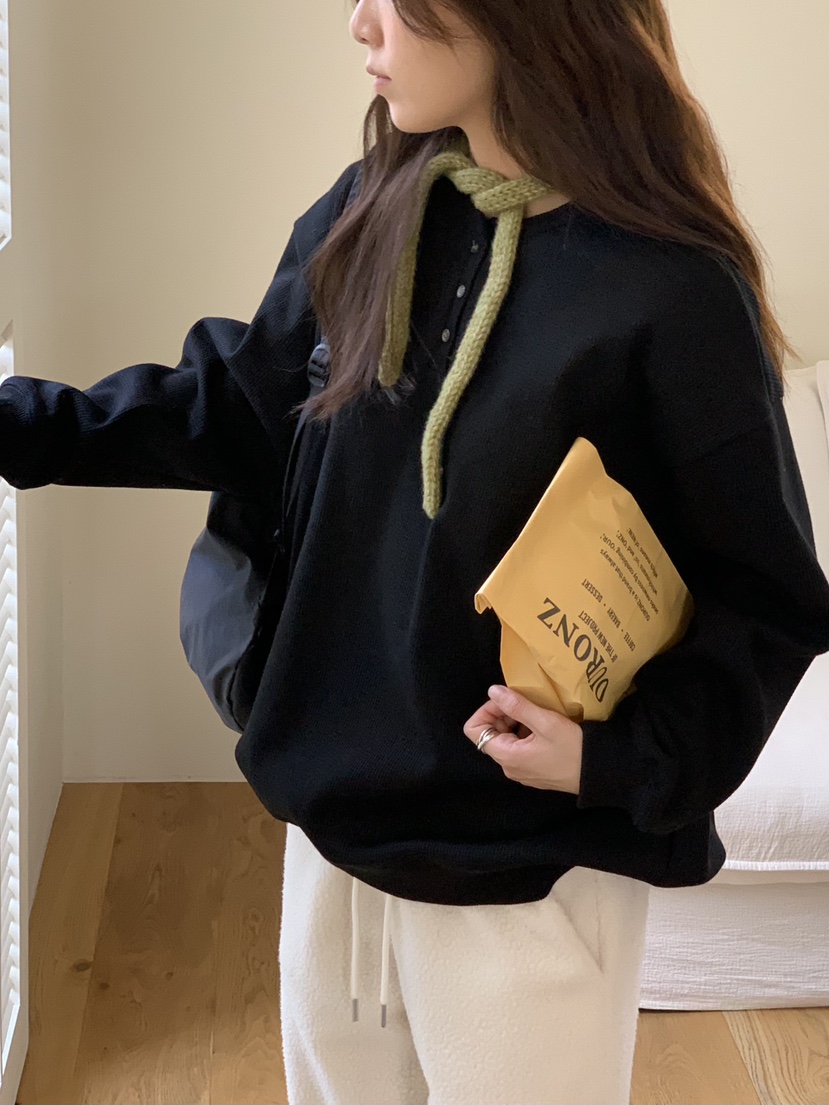 BAKING POWDER東大門㊣代購女士新款休閑時尚熱賣25秋冬衛衣BAKING POWDER衛衣圖色3