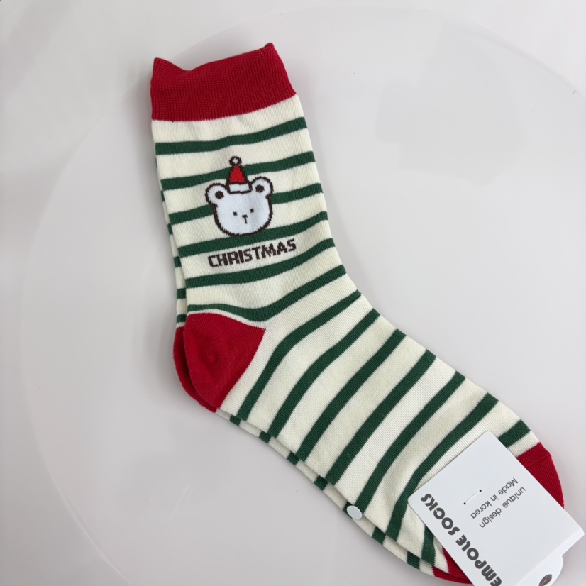 CACTUS-Q韓國直郵㊣女裝新品25秋冬熱賣職業人氣時尚真品襪子CACTUS十雙起/可混搭襪子圖色3