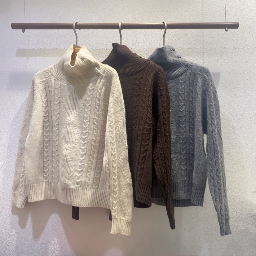 DARLUZ_MI韓國代購㊣女裝新款熱賣職業25秋冬休閑推薦人氣毛衣DARLUZ_MI毛衣