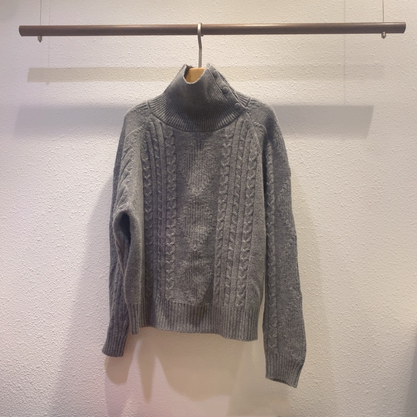 DARLUZ_MI韓國代購㊣女裝新款熱賣職業25秋冬休閑推薦人氣毛衣DARLUZ_MI毛衣圖色3